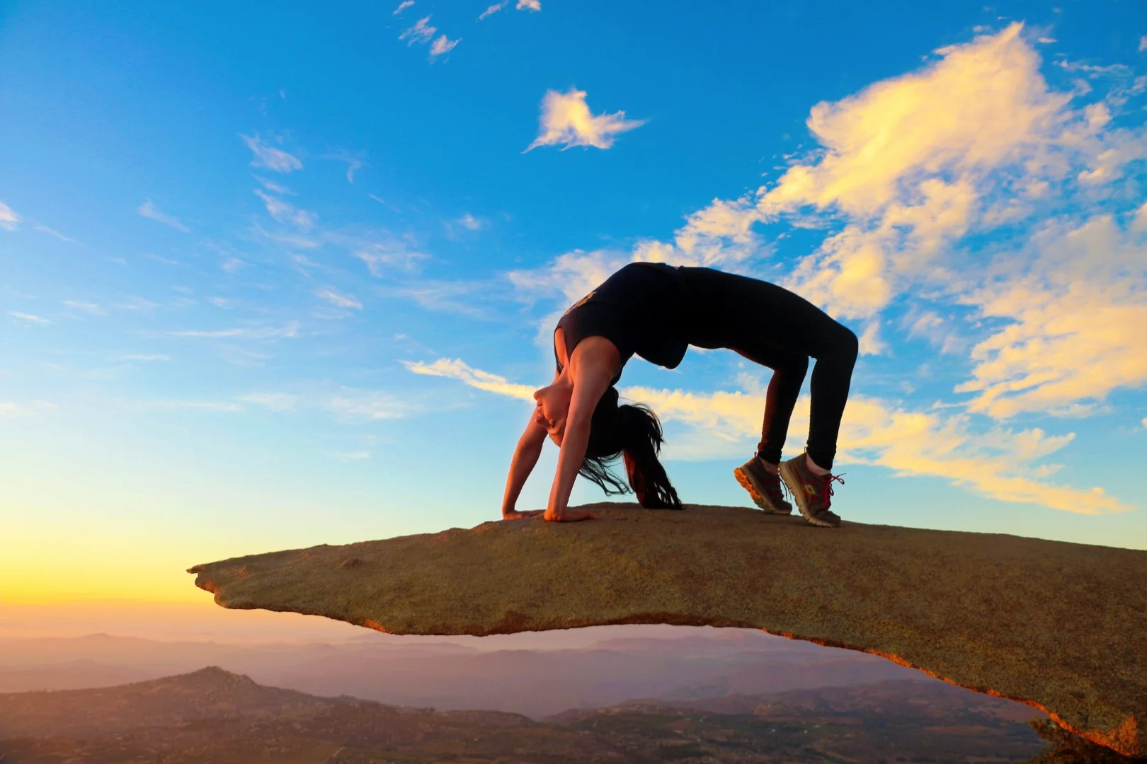 I got this revelation as I was descending Mt. Woodson with my brother, Alan. Mt. Woodson is home to one of the most popular and attractive tourist sites in San Diego, Potato Chip Rock. (Pictured here)