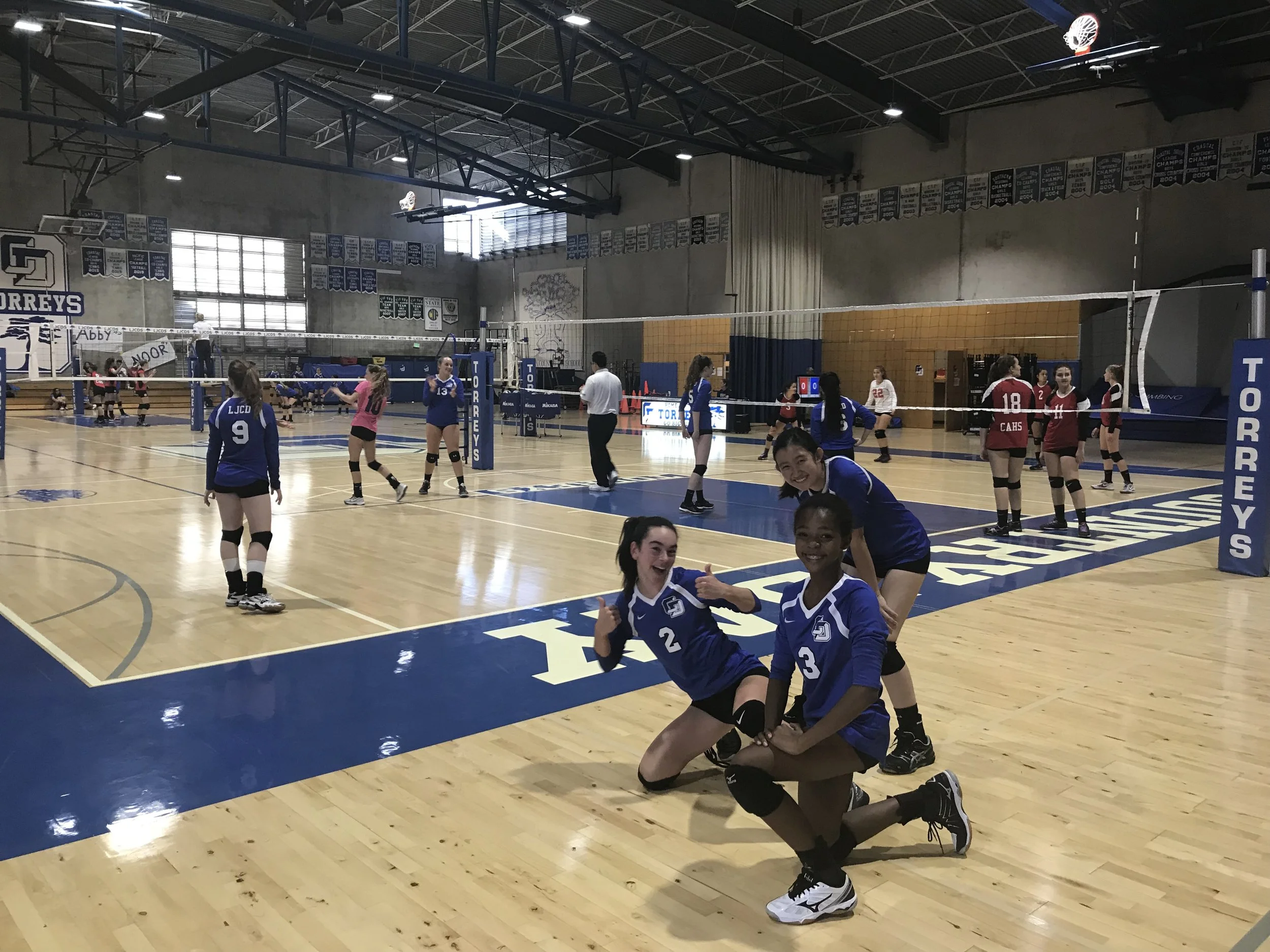 These girls played so great! We're going to build on this game for next week.