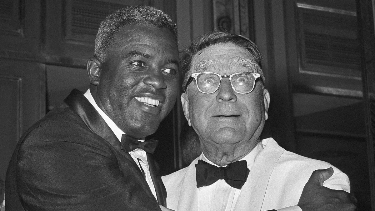Robinson and Rickey: The 2 men who changed sports.