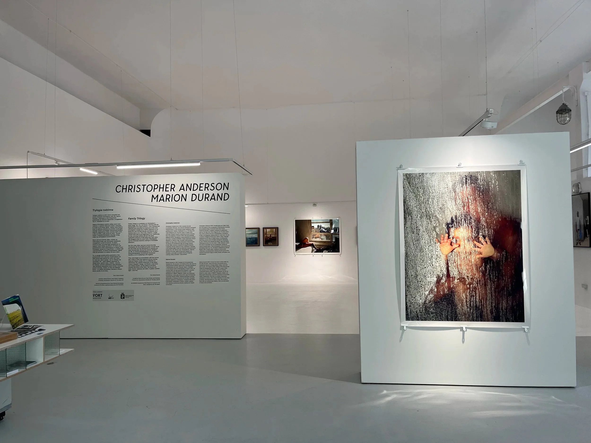  Family Trilogy , photos Christopher Anderson, curation Marion Durand at the fantastic FORT INSTITUTE OF PHOTOGRAPHY, Warsaw, Poland 
