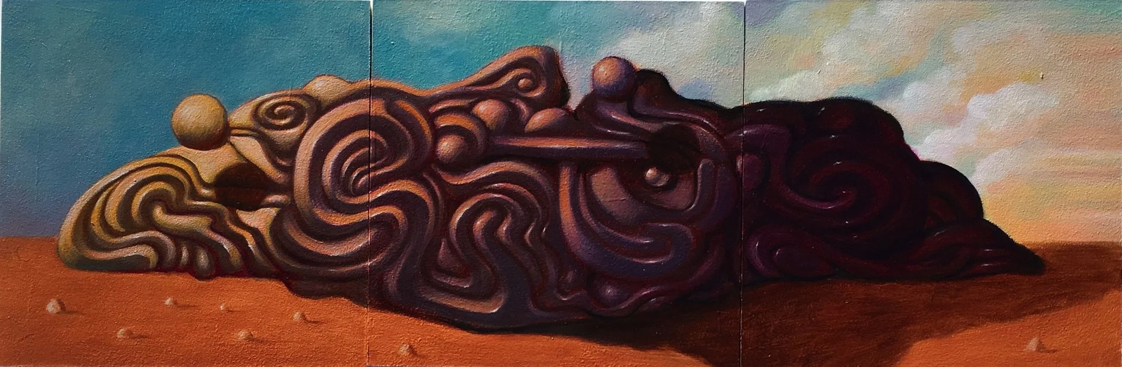 "Graffiti at Dusk"