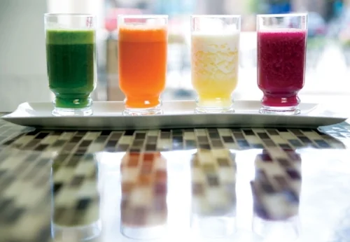 Order your juice and we'll make it right in front of you.