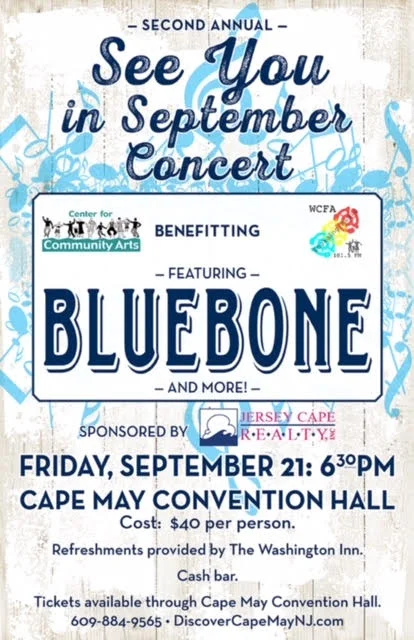 SECOND ANNUAL SEE YOU IN SEPTEMBER CONCERT