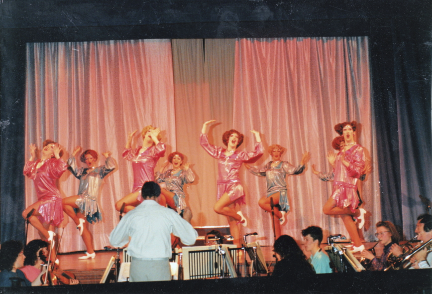 Les Cagelles on stage 92 - Justine - 4th from left.jpg