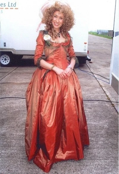 Justine Gale as Keira Knightly's body double in 'The Duchess' movie.jpg