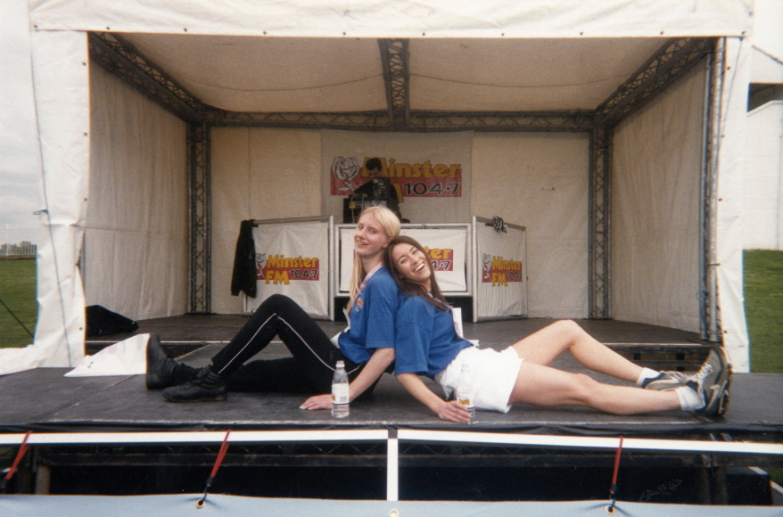 Minster FM - JUSTINE & SARA AT END OF CHARITY FUN RUN.png