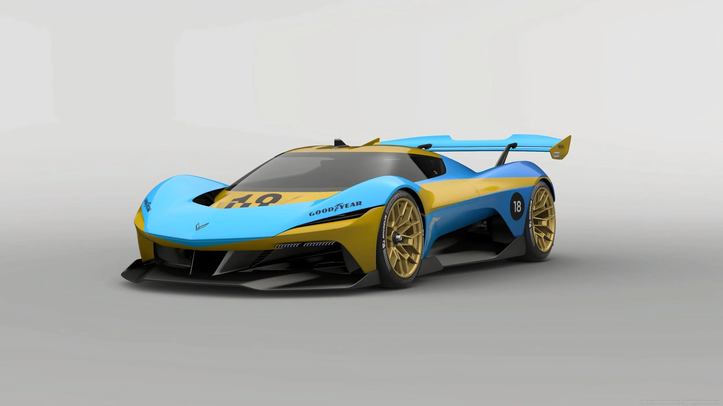  A ‘Supervette’ Inspired Corvette Vison Gran Turismo.  