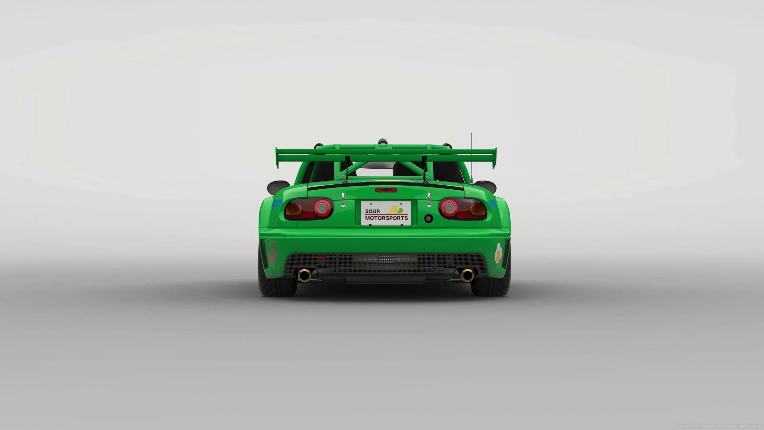  Mazda Miata (NA) sporting the Official Sour Motorsport Livery. 