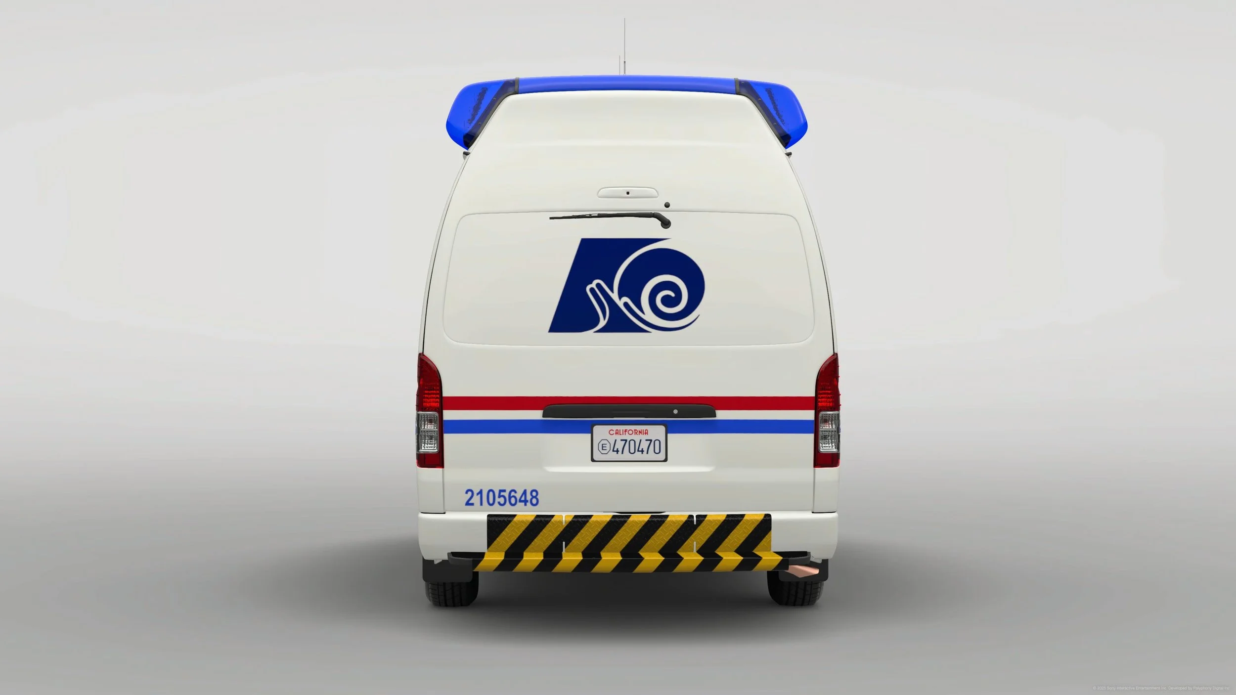  Snail Mail Delivery Van. (Toyot Hiace)   ‘Slowly, but surely your mail will be in the best condition, guaranteed.’ 