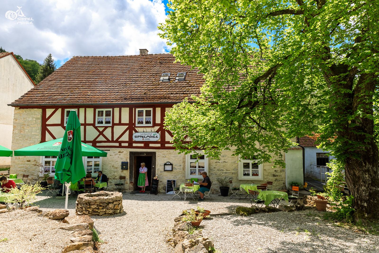 Landgasthof direkt auf dem Campingplatz