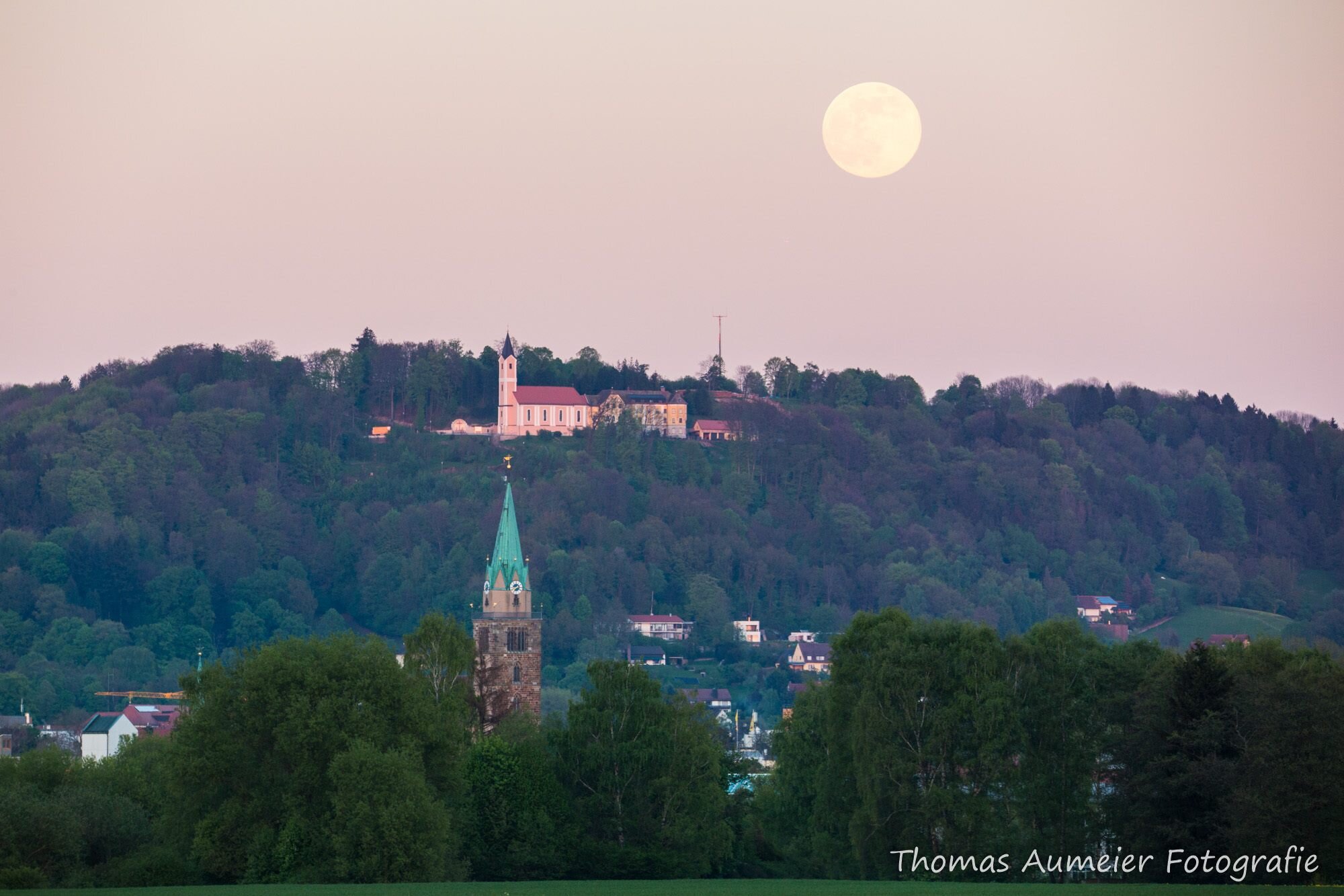 Maria Hilf Berg/Ausblick/Kloster