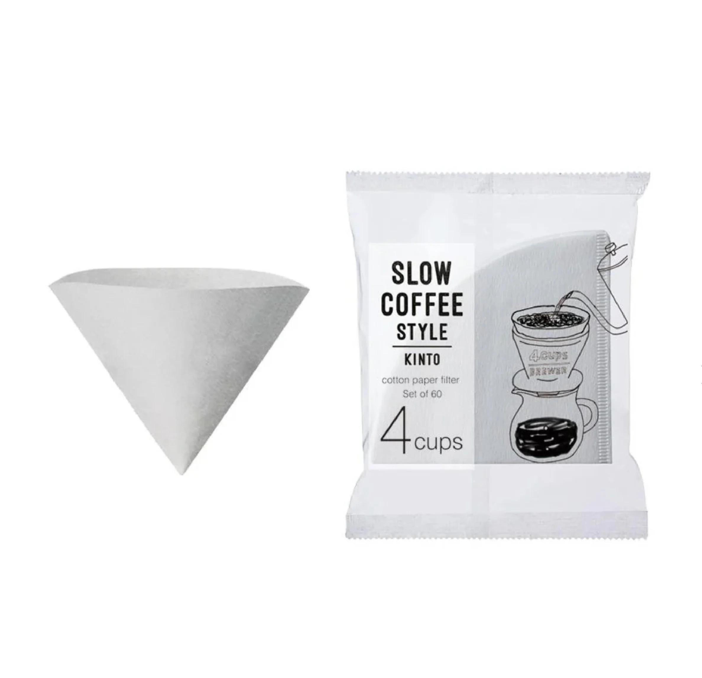 Cone filter for Kinto- 4 cup  Lander Coffee