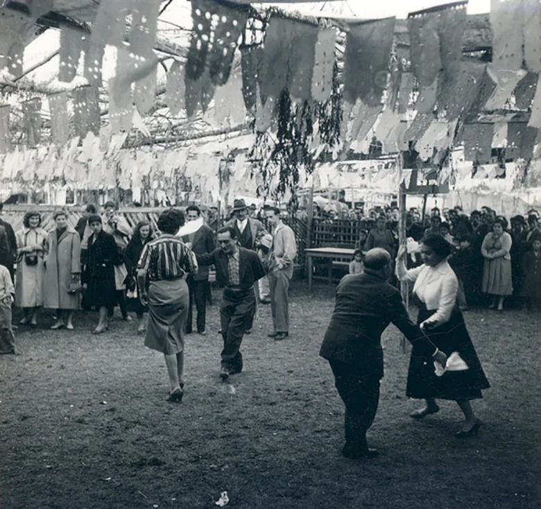 6. Ramadas chilenas tradicionales - fuente: Memoria Chilena 