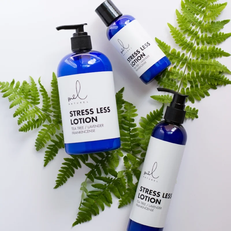 Stress Less Hand & Body Lotion Lavender, Tea Tree, Frankincense