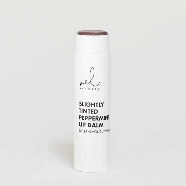 Slightly Tinted Peppermint Lip Balm