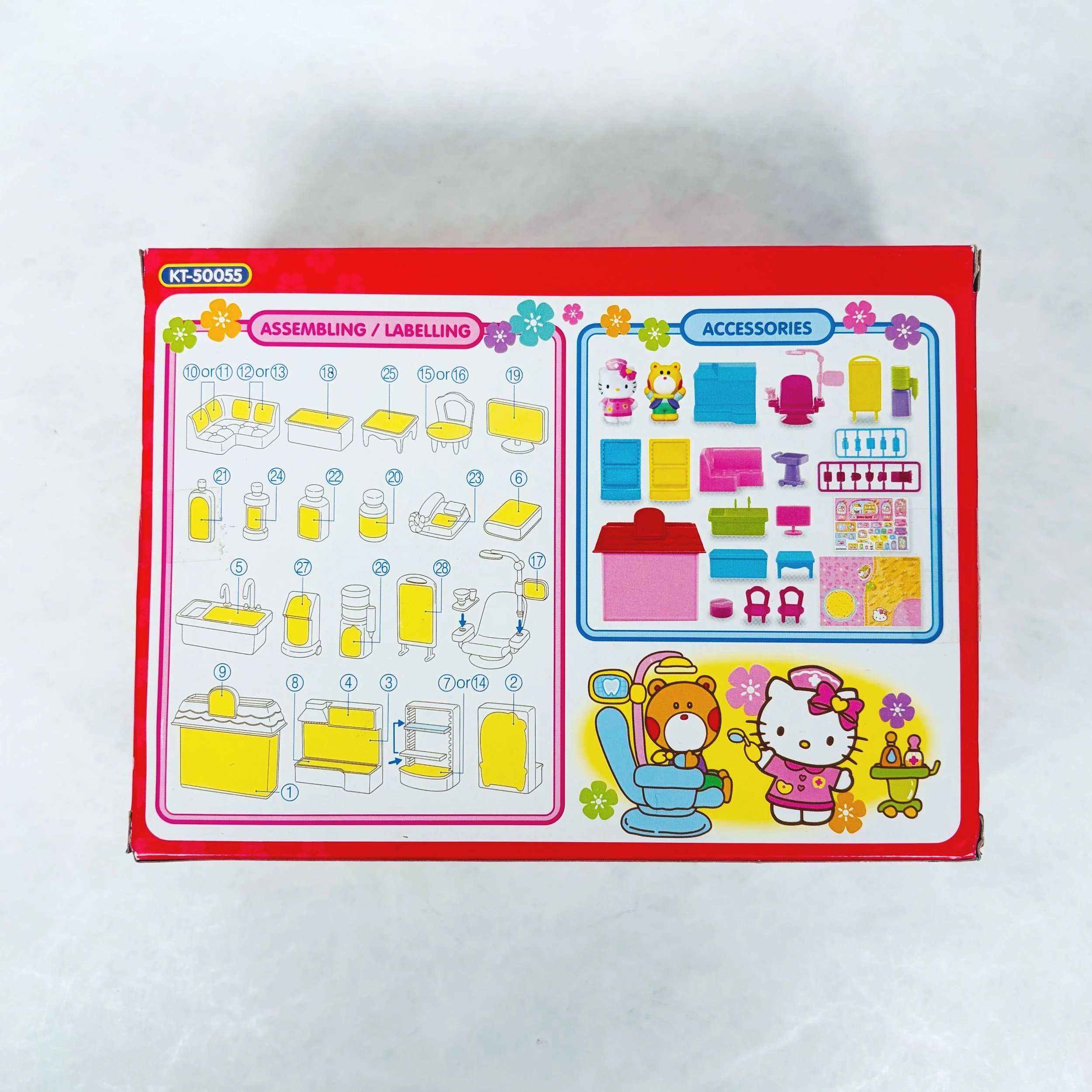 New - Hello Kitty Play Set - Dental Clinic — Japanese Cultural