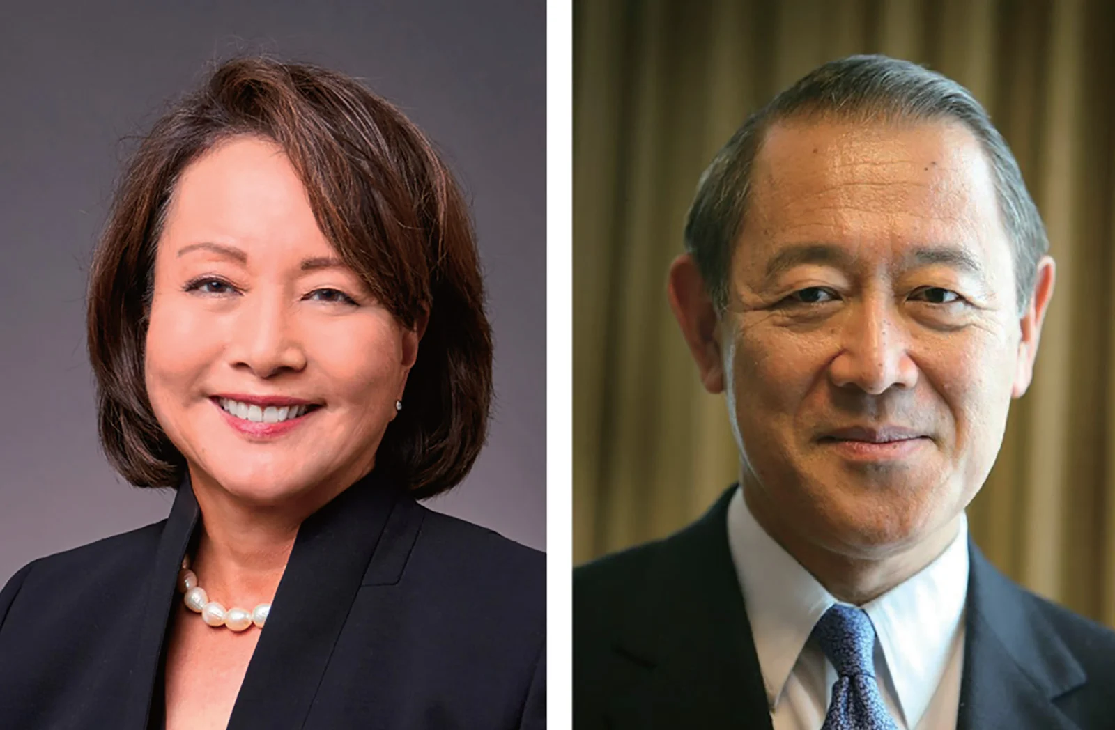 Phyllis J. Campbell and Ichiro Fujisaki. (Courtesy Photos)