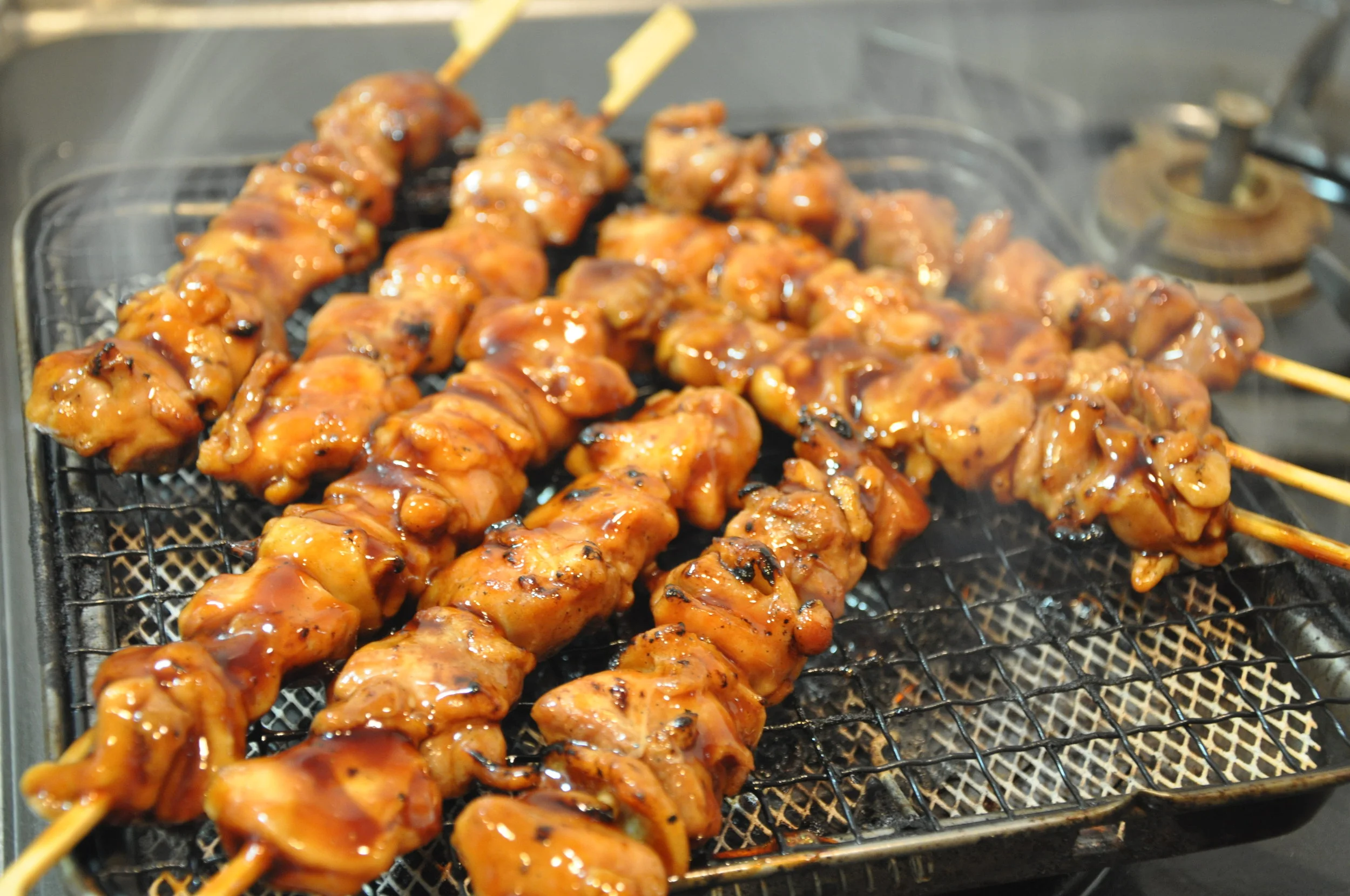 Chicken yakitori skewers. (Photo: TAKA@P.P.R.S / Flickr )
