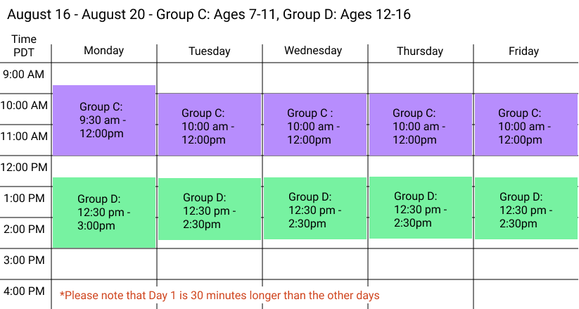 Japanese Summer Camp Japanese Cultural Community Center Of Washington Seattle