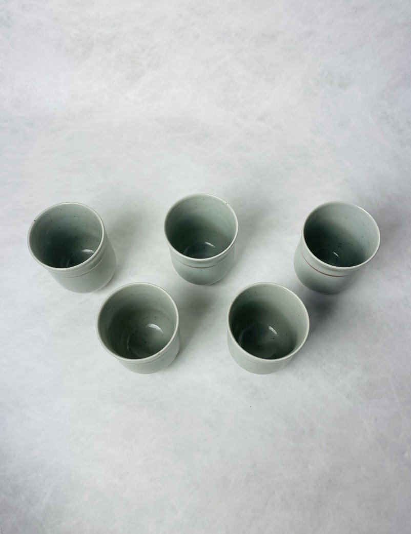 Set of 6 Bamboo-Design Tea Cups — Japanese Cultural & Community Center of  Washington Seattle