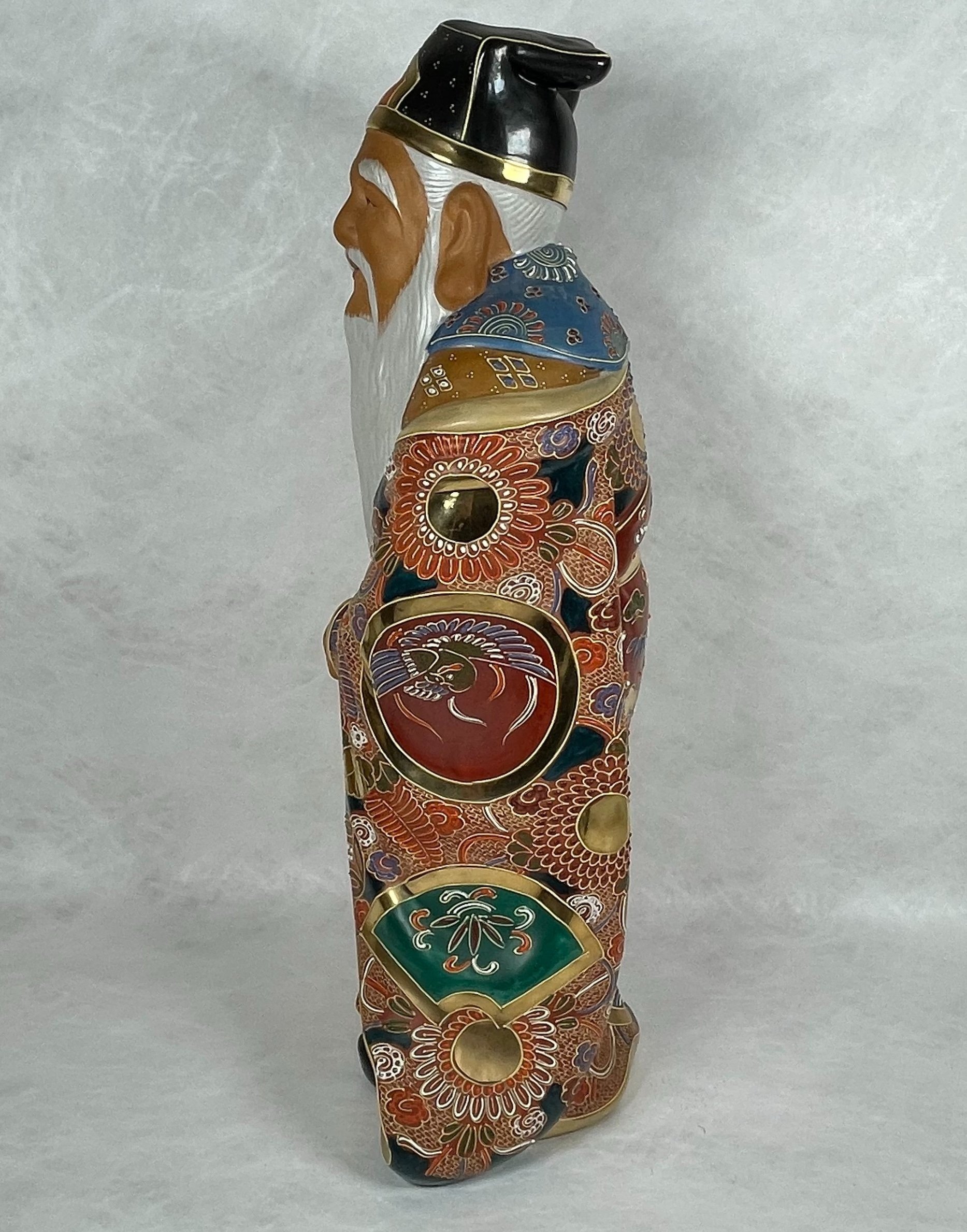 Kutani Ware Jurojin Ceramic Figure — Japanese Cultural & Community Center  of Washington Seattle