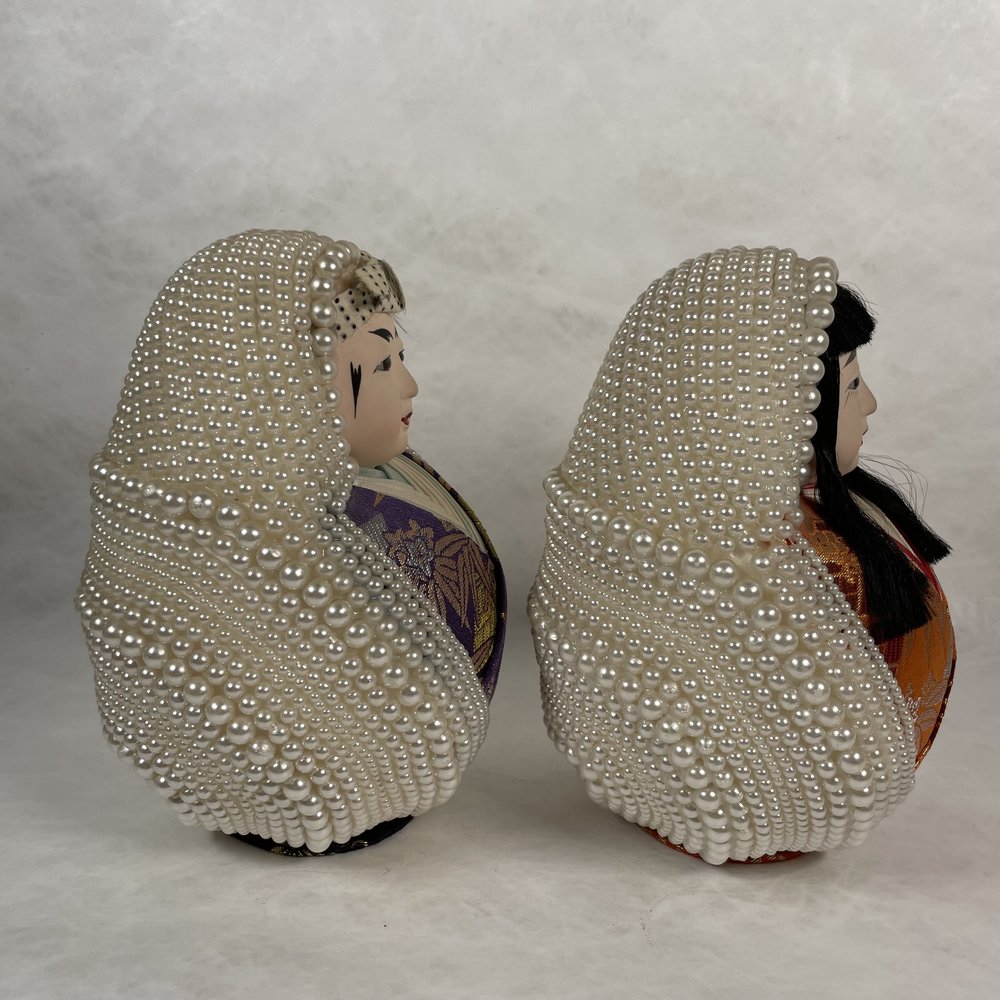 Hime Daruma (Artificial Pearls) — Japanese Cultural & Community