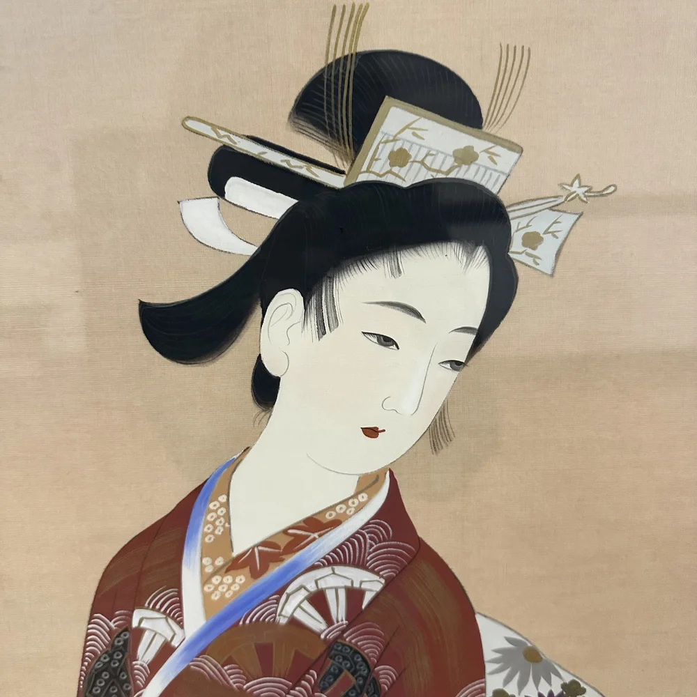 Framed Art “Hotei & Child” — Japanese Cultural & Community Center