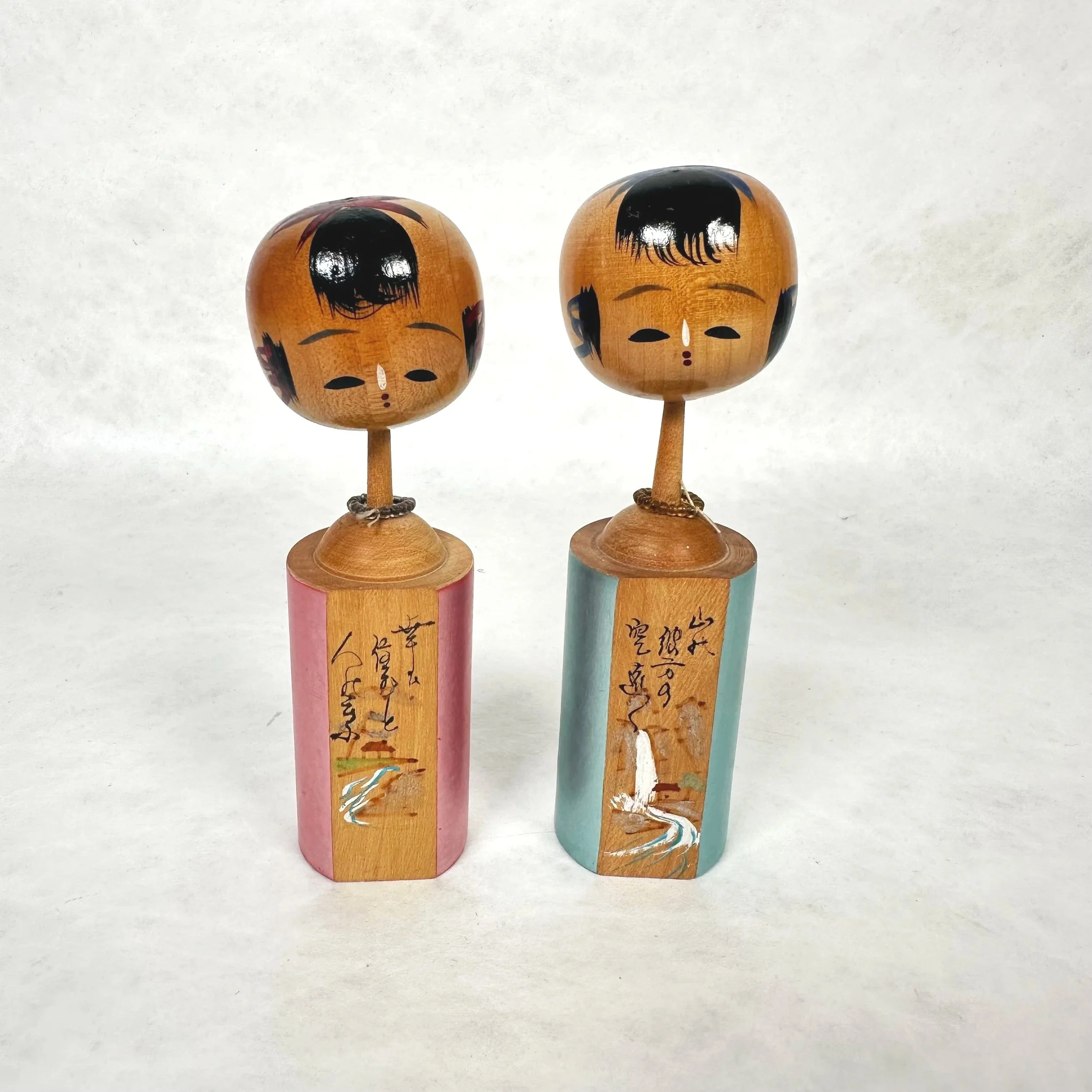 New - Set of 2 Kokeshi — Japanese Cultural & Community Center of