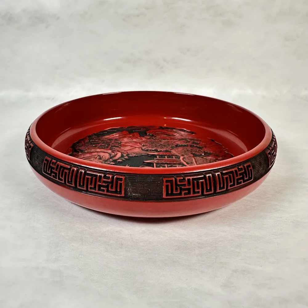 Lacquered Confectionery Bowl — Japanese Cultural & Community