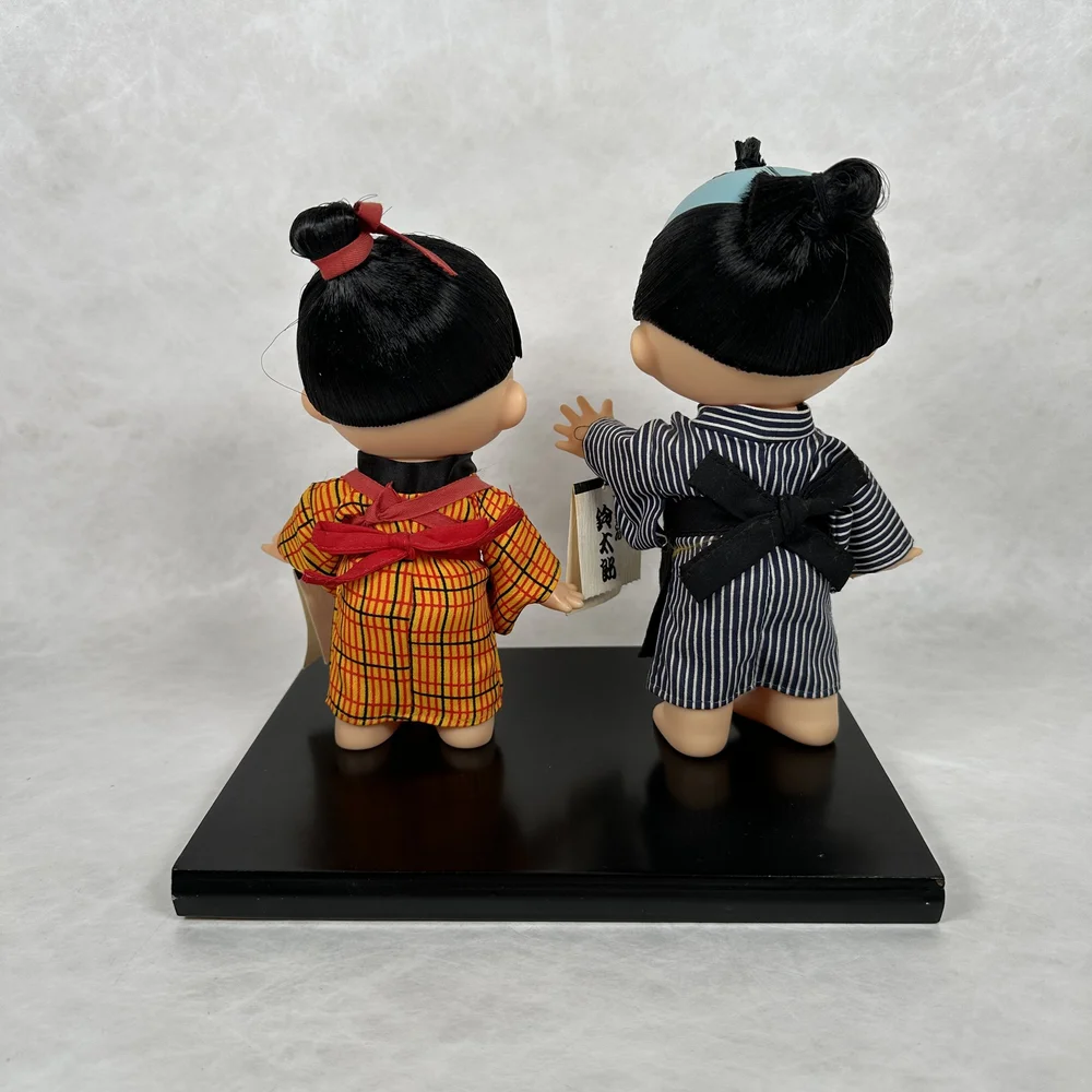 Pair of Mascot Character Dolls — Japanese Cultural & Community