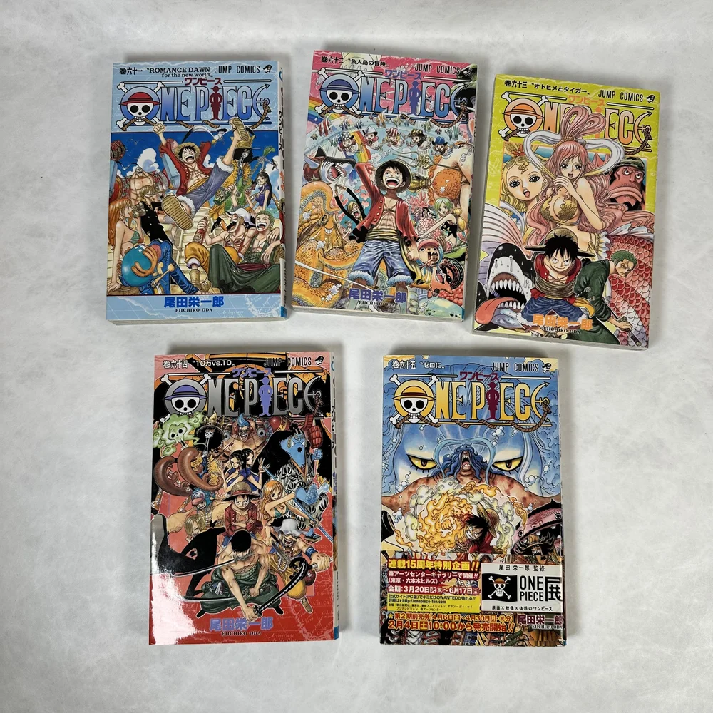 Manga “One Piece” Vol. 61-65 — Japanese Cultural & Community