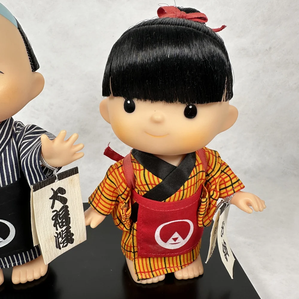 Pair of Mascot Character Dolls — Japanese Cultural & Community