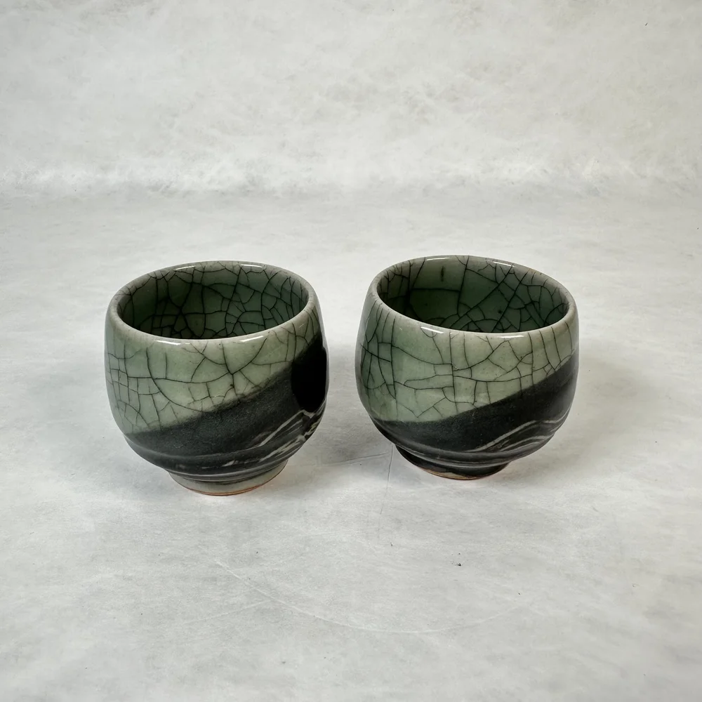 置物 MasAki New - Soma Ware Sake Set — Japanese Cultural & Community Center of