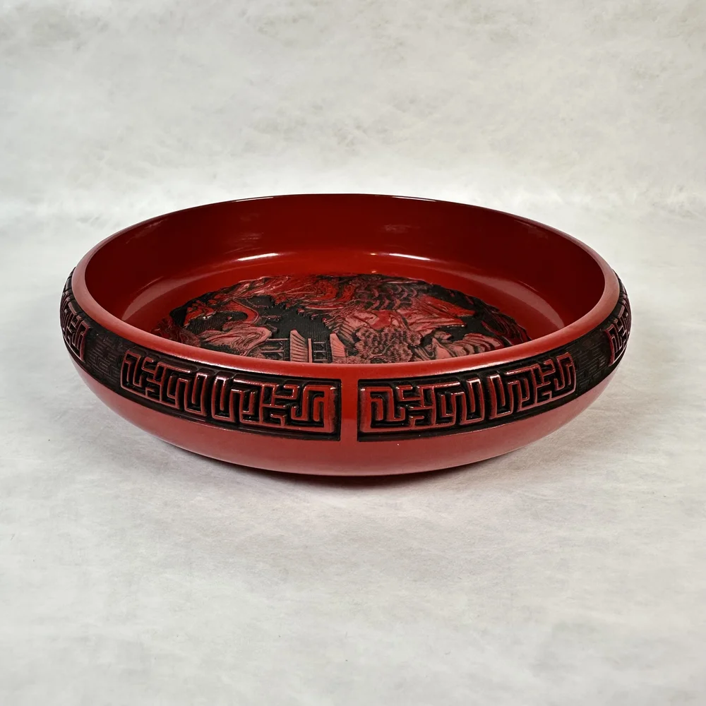 堆朱屈輪　菓子器 Lacquered Confectionery Bowl — Japanese Cultural & Community