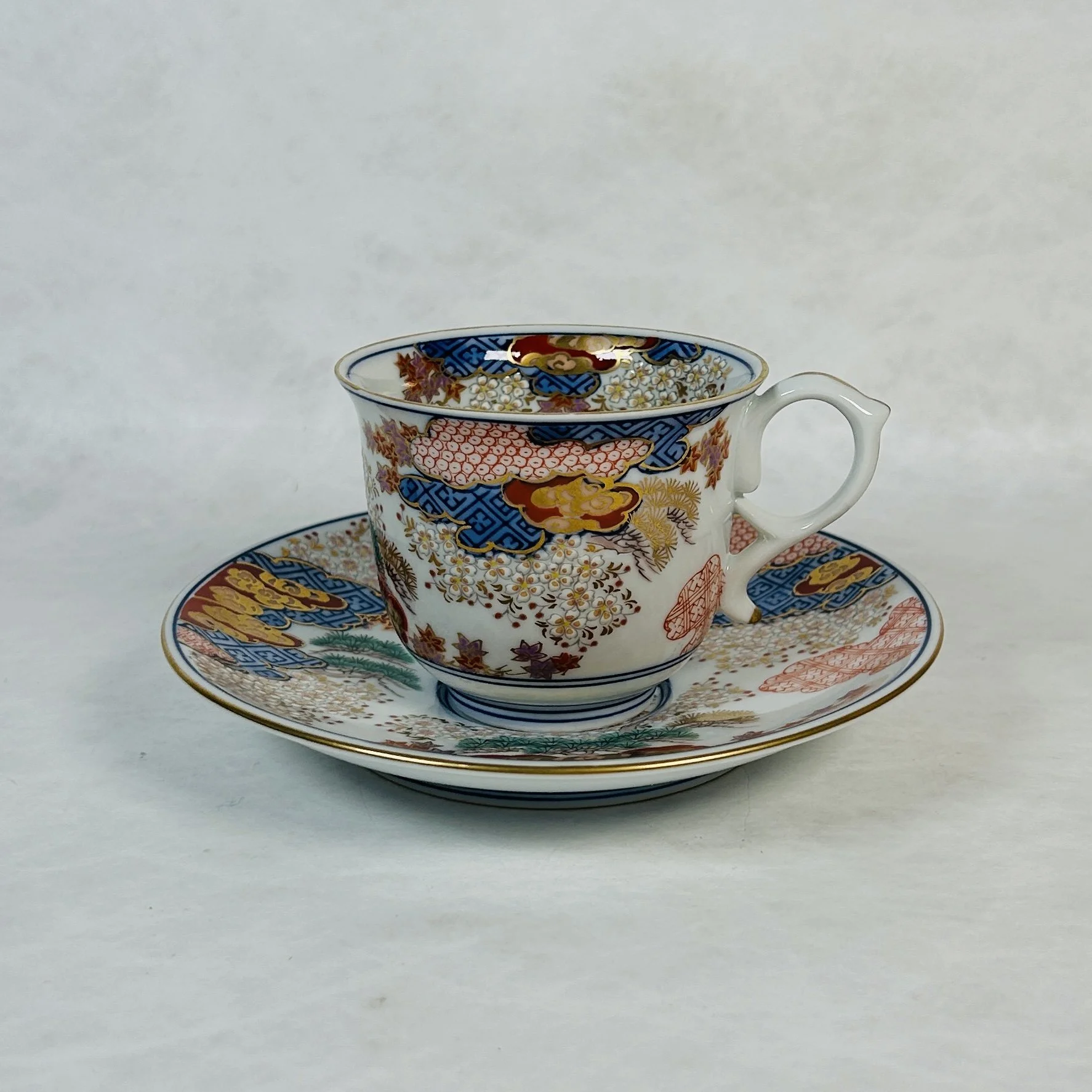 Arita Ware Coffee Cup and Saucer — Japanese Cultural & Community