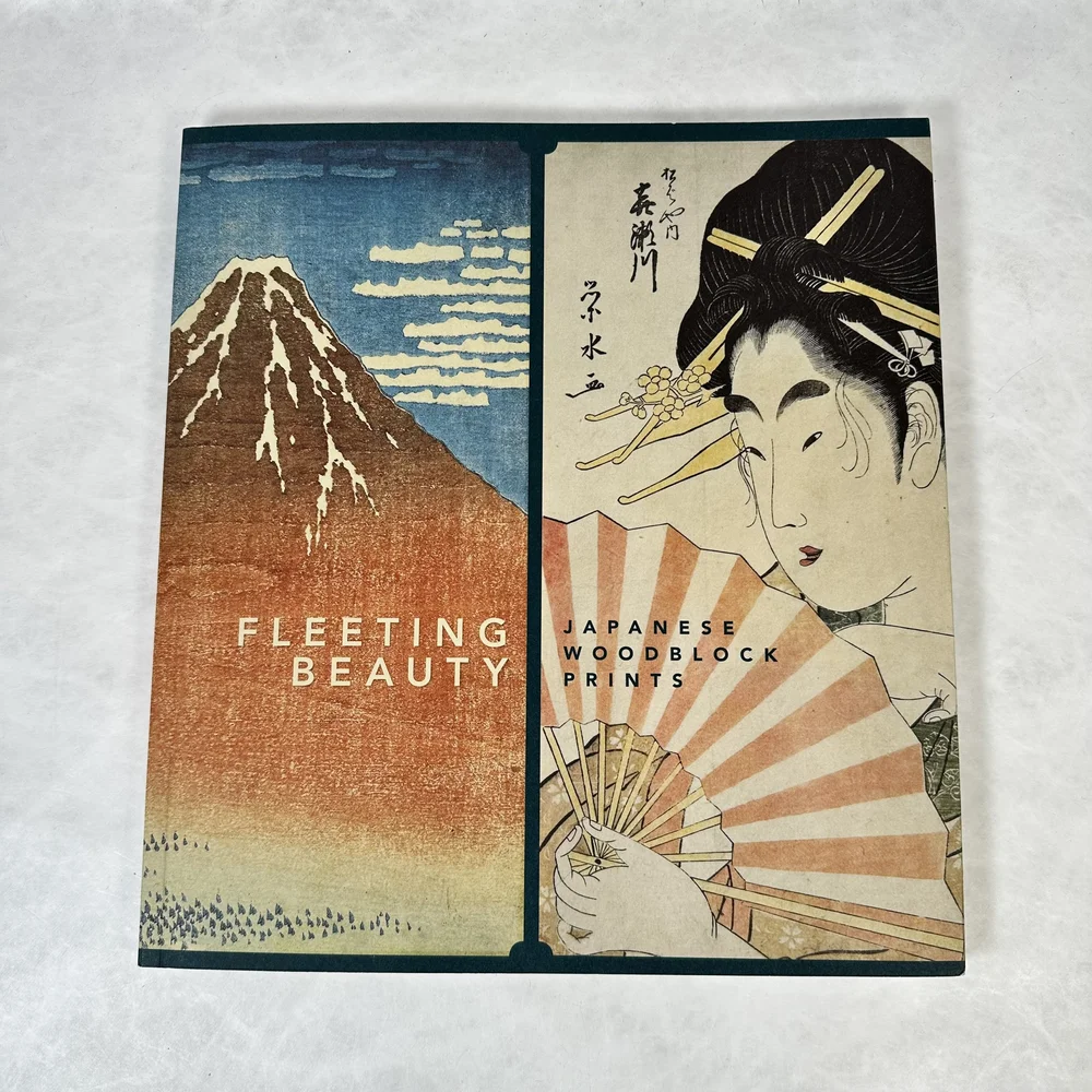 English Book “Fleeting Beauty – Japanese Woodblock Prints