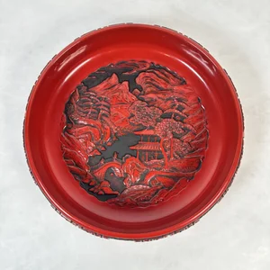 Lacquered Confectionery Bowl — Japanese Cultural & Community