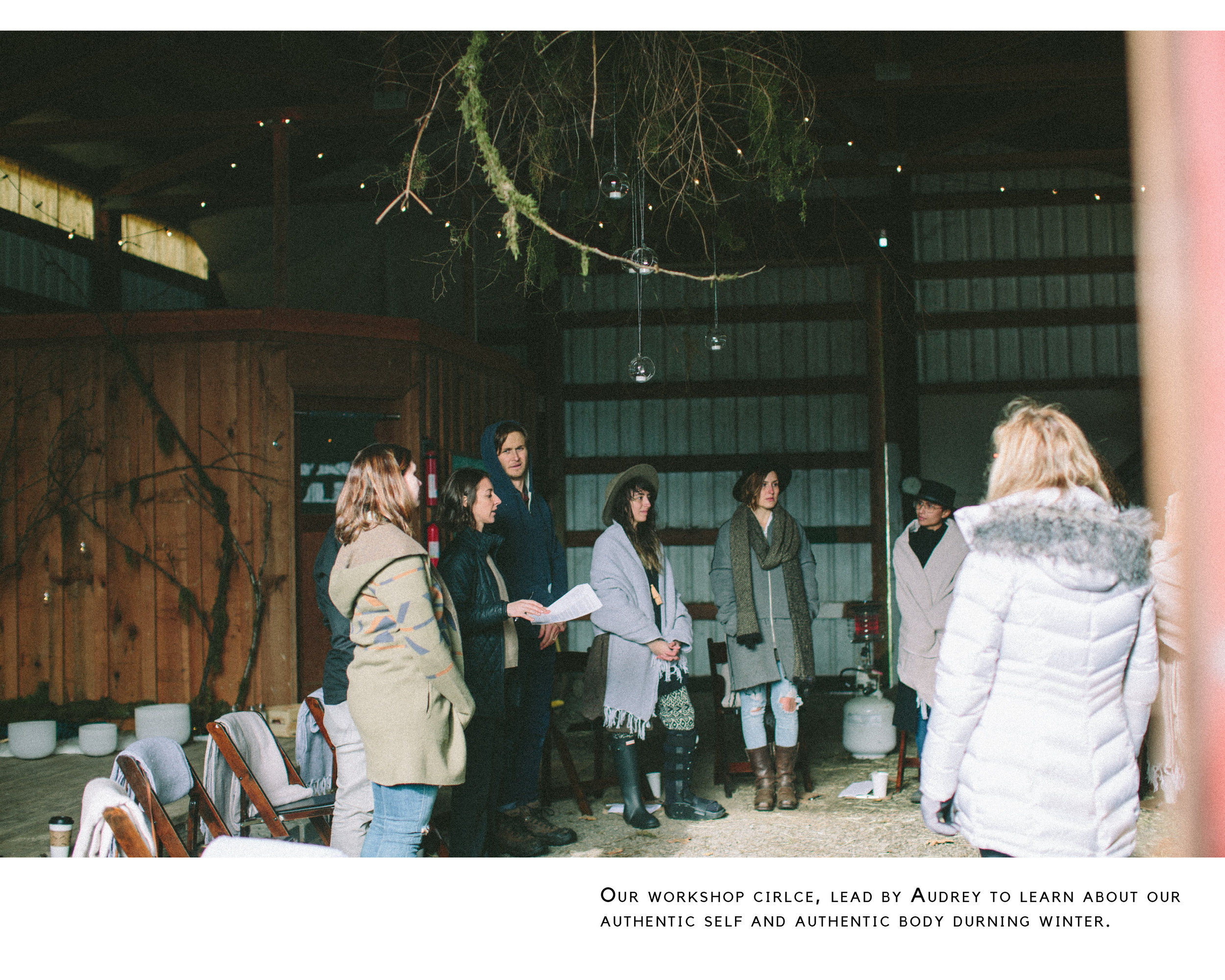 winter workshop + farm meal - Soul Equine