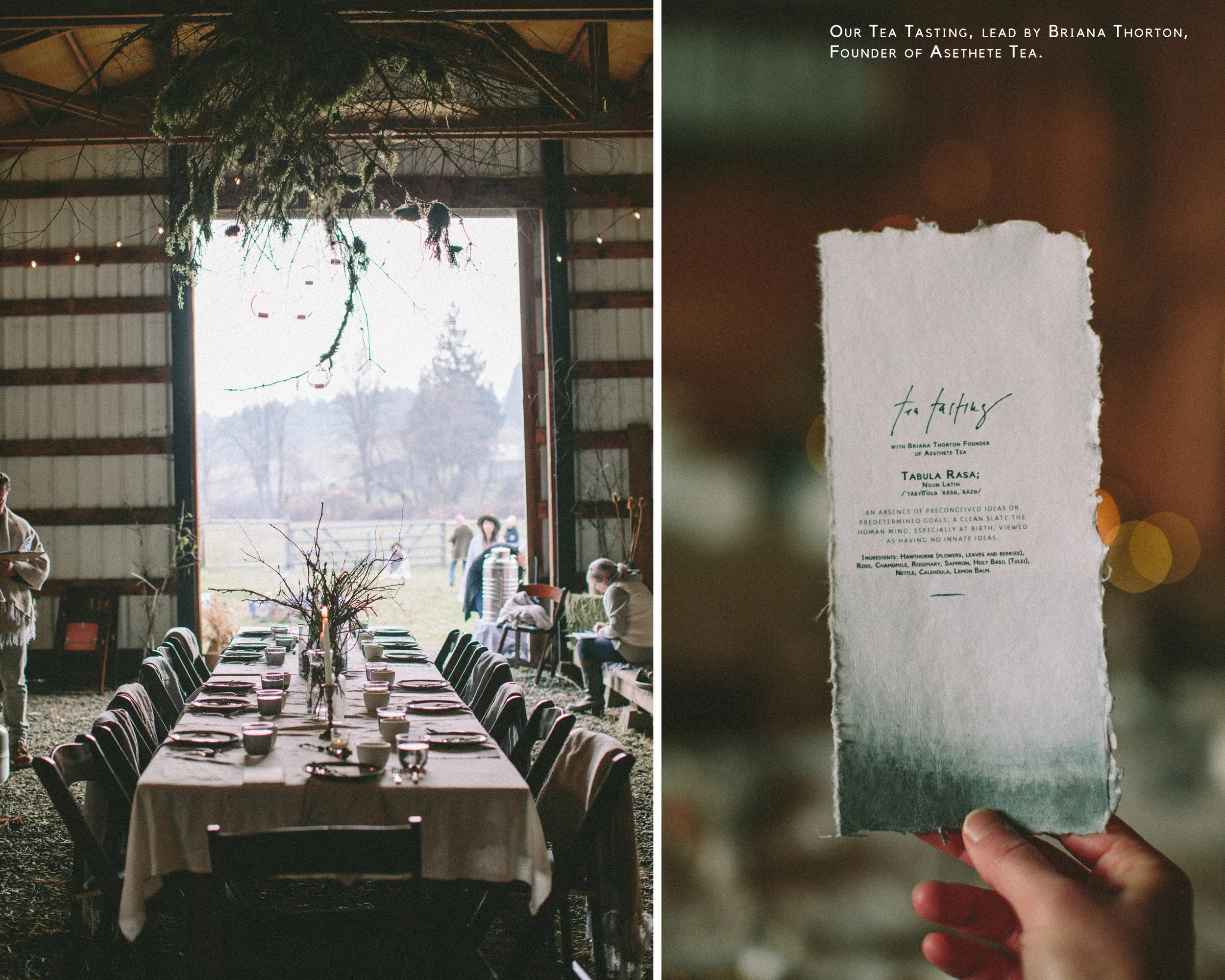 winter workshop + farm meal - Soul Equine