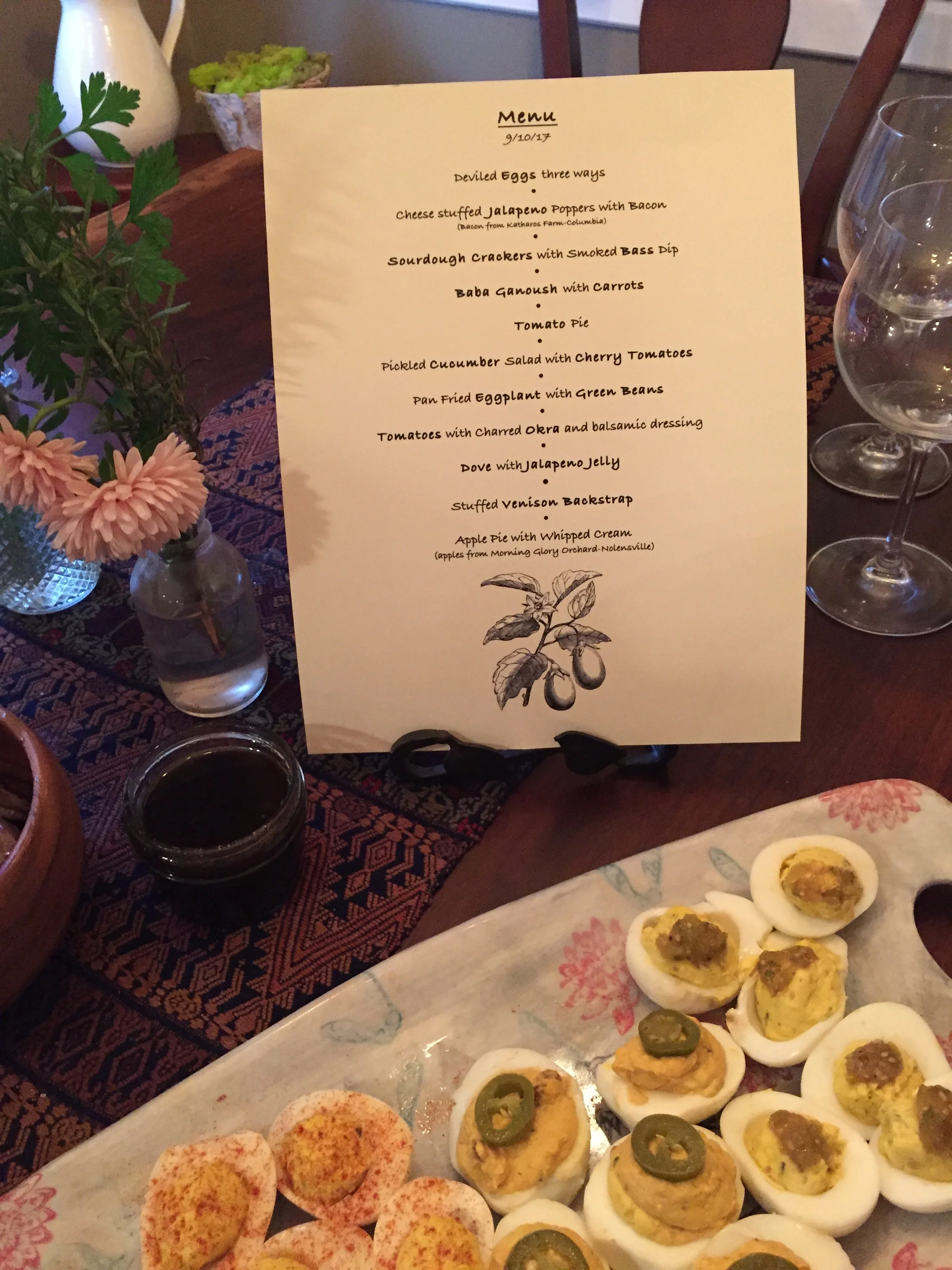 Locally Sourced Dinner