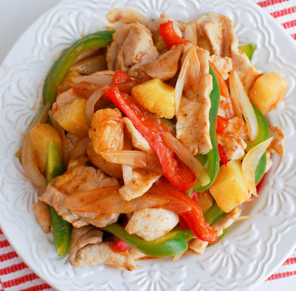 Sweet and Sour Chicken Stir-Fry