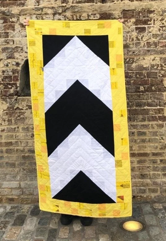Road Arrows Quilt, 2018