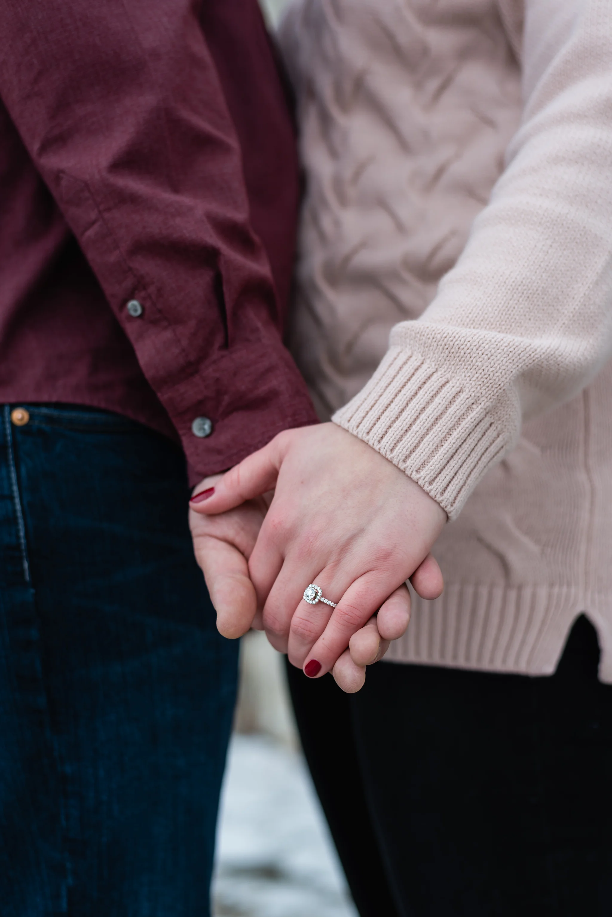 Downtown Fargo Engagement Pictures | Chelsea Joy Photography
