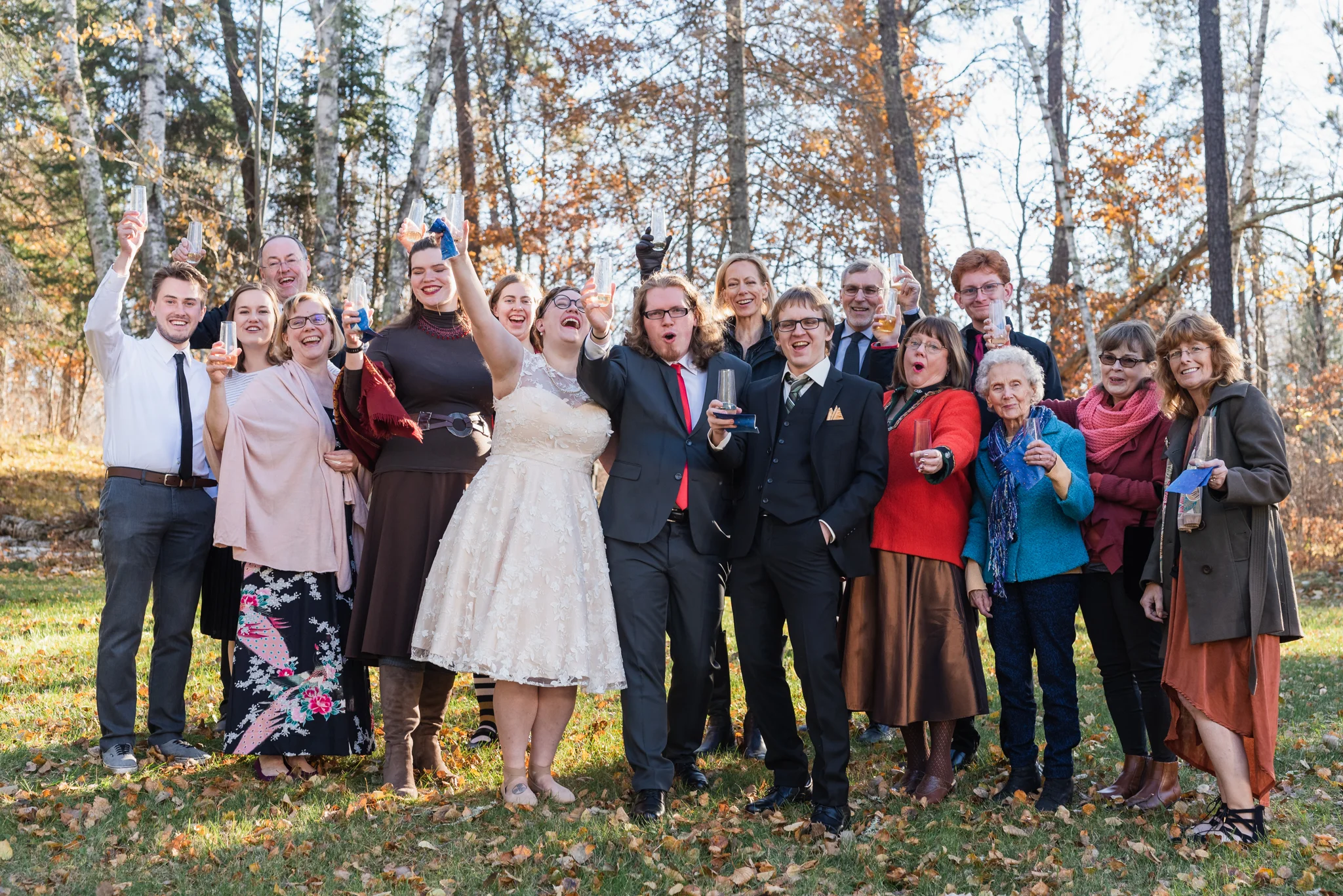Fall Wedding in Bemidji, MN by Chelsea Joy Photography, Fargo ND Wedding Photographer