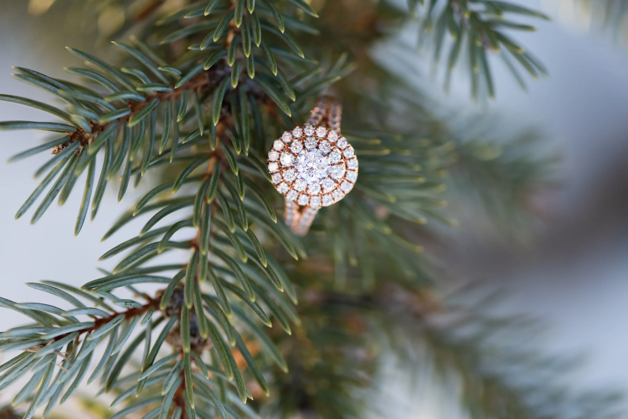 Downtown Fargo Winter Engagement Photos | Fargo Wedding Photographer