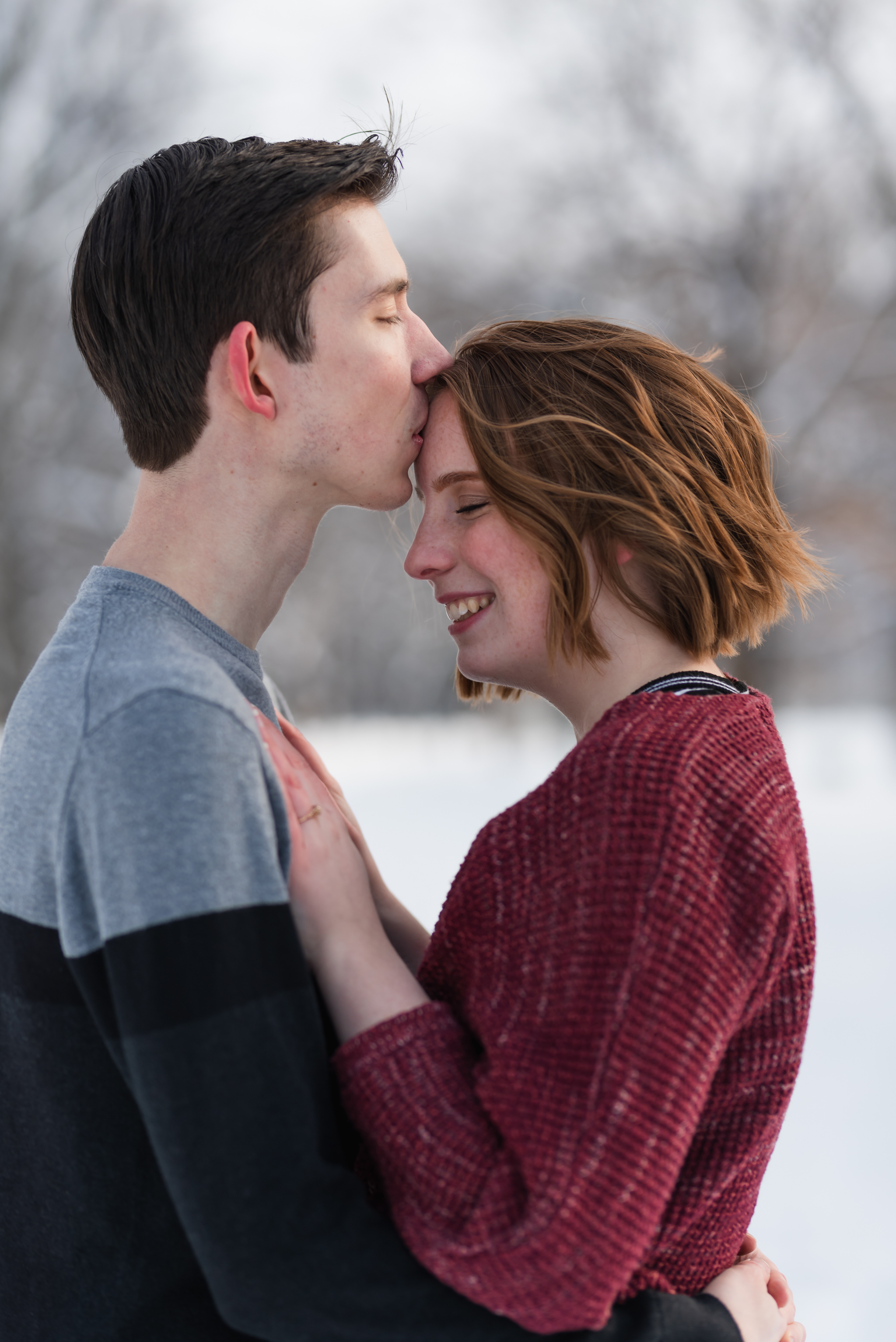 Fargo Island Park Engagement Photos | ND Wedding Photographer