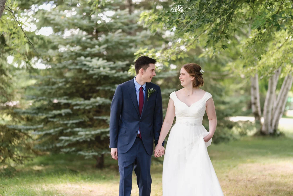 Summer Backyard Lakeside Wedding | Fargo Wedding Photographer