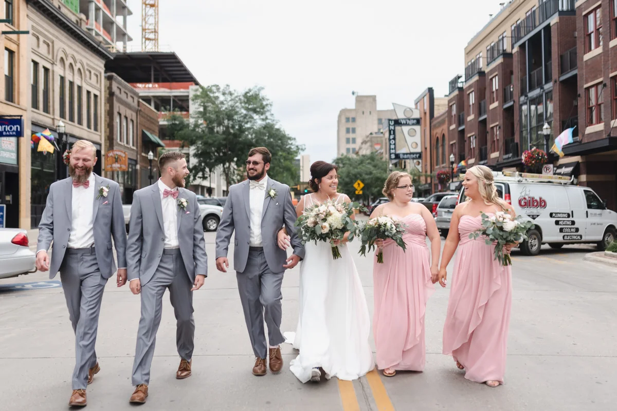 Downtown Fargo Wedding | Fargo ND Wedding Photographer