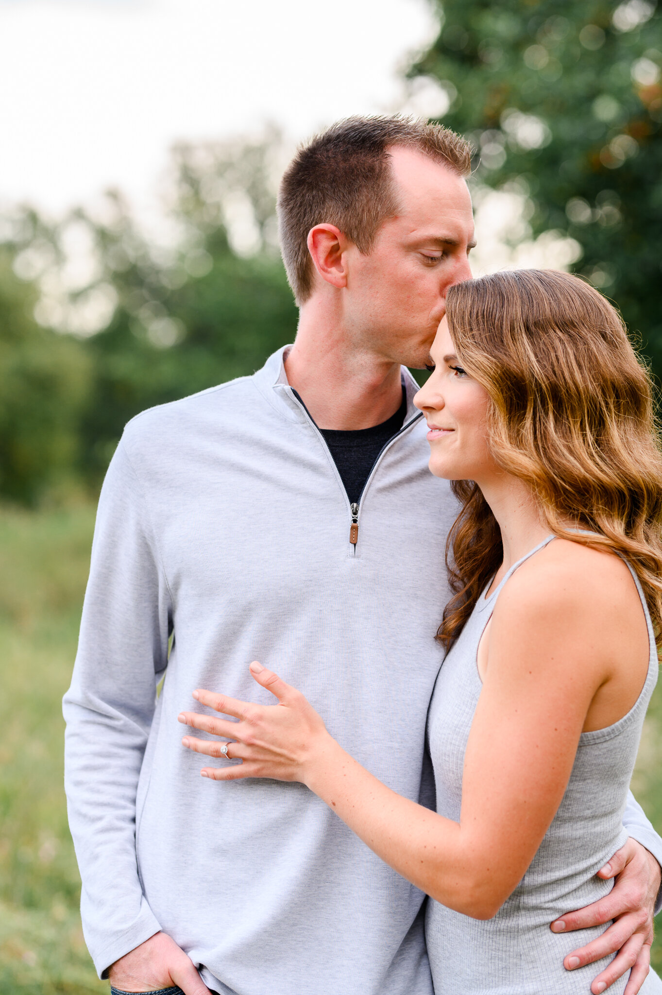 Gabby + Kyle  Engagement Session with Phil the Golden Retriever — Chelsea  Joy Photography