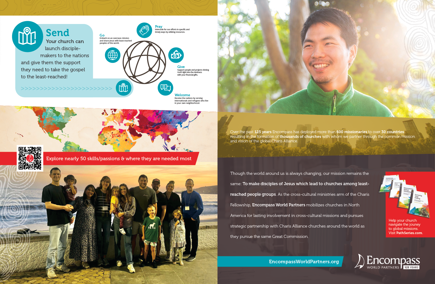 2-Page Spread Trade Publication Ad